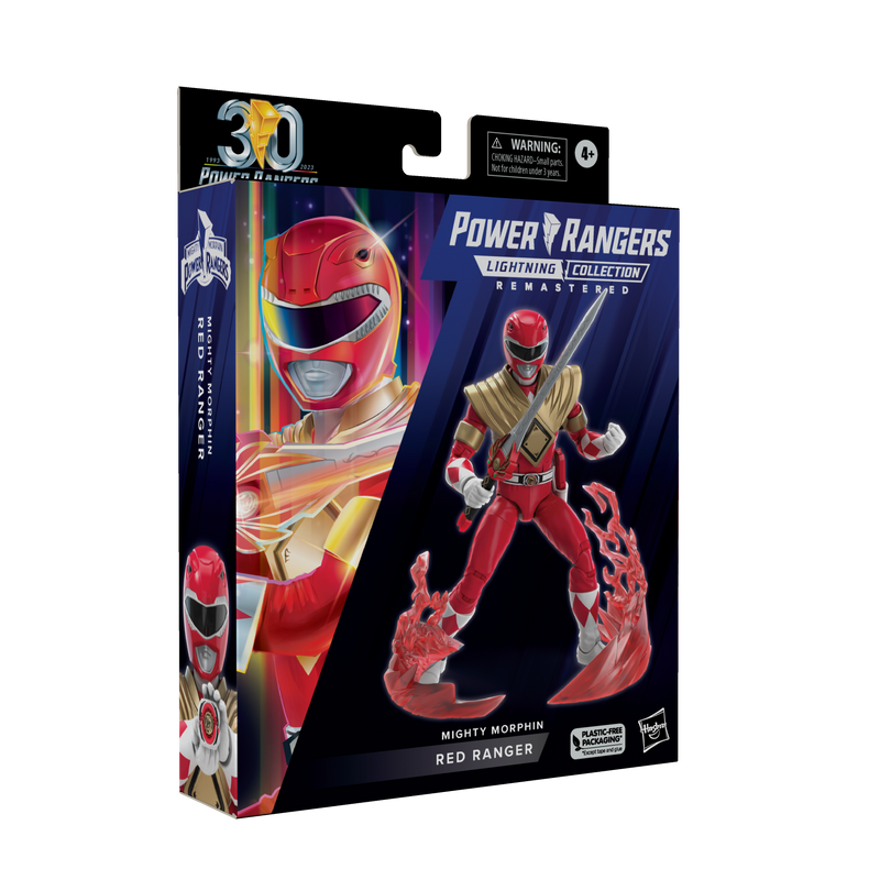 Load image into Gallery viewer, Power Rangers Lightning Collection - Mighty Morphin Power Rangers - Red Ranger (Remastered)
