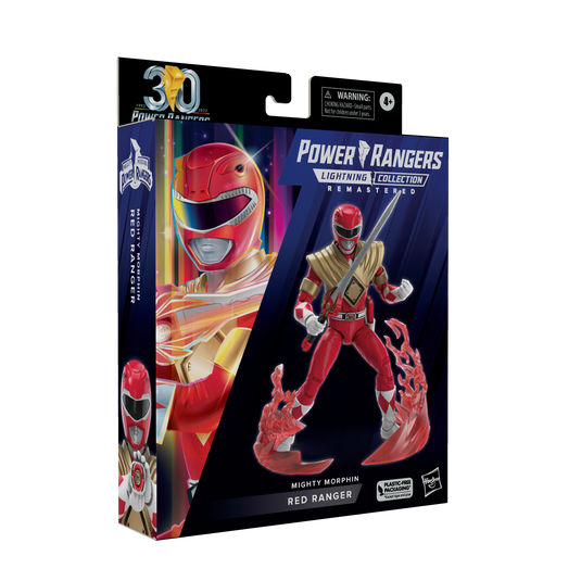 Power Rangers Lightning Collection - Mighty Morphin Power Rangers - Red Ranger (Remastered)