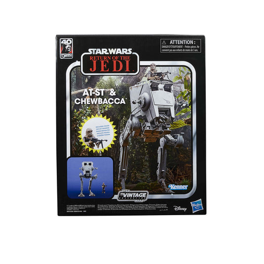 Hasbro - Star Wars: The Vintage Collection: AT-ST & Chewbacca 3 3/4-Inch Action Figure