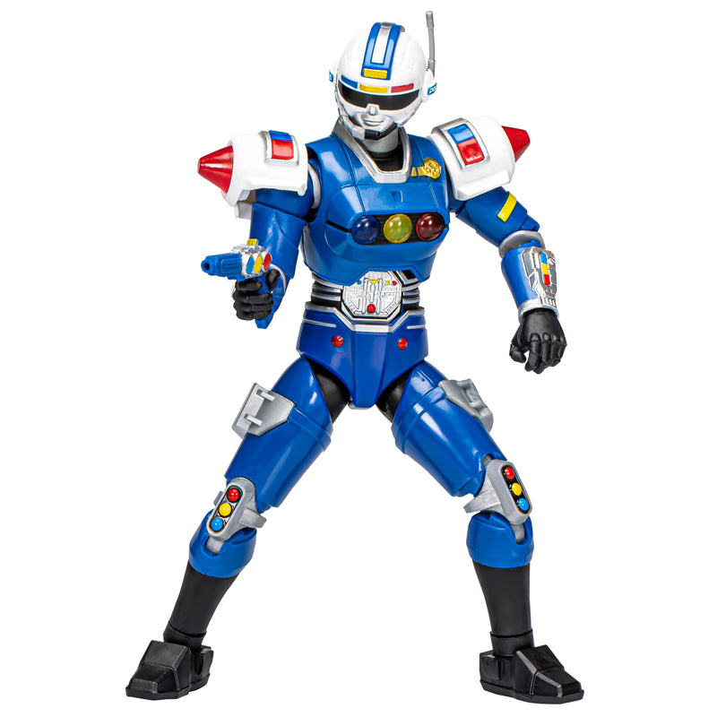 Load image into Gallery viewer, Power Rangers Lightning Collection - Power Rangers Turbo: Deluxe Blue Senturion
