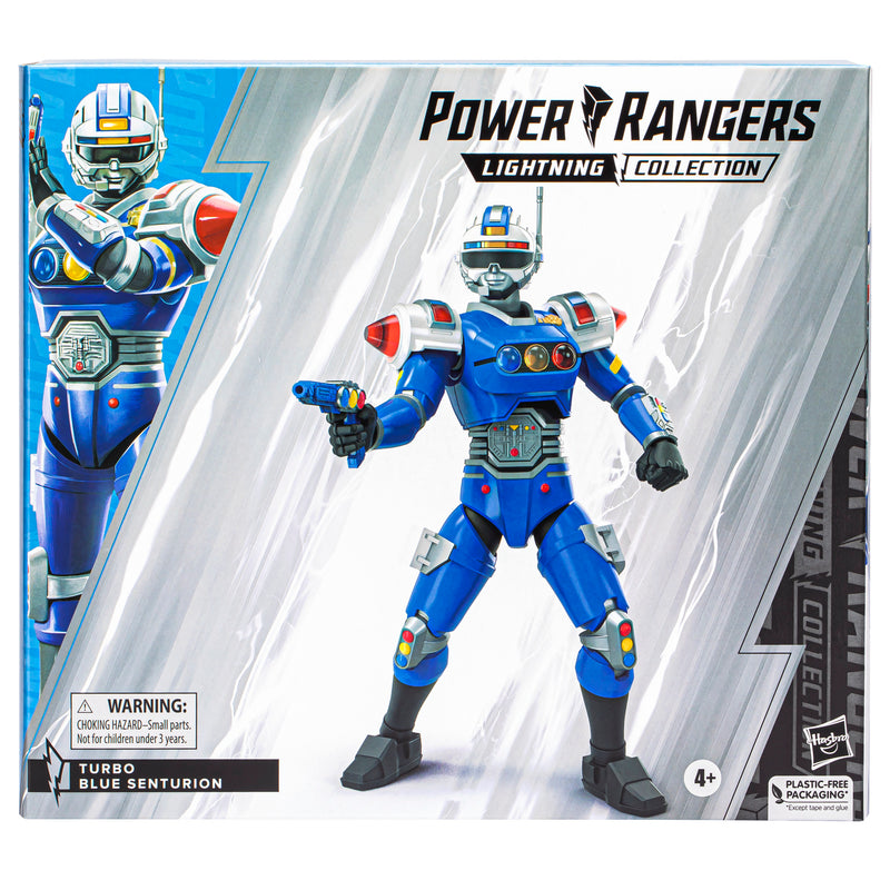 Load image into Gallery viewer, Power Rangers Lightning Collection - Power Rangers Turbo: Deluxe Blue Senturion
