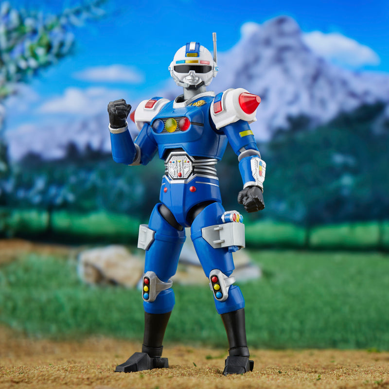 Load image into Gallery viewer, Power Rangers Lightning Collection - Power Rangers Turbo: Deluxe Blue Senturion
