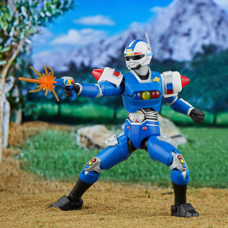 Load image into Gallery viewer, Power Rangers Lightning Collection - Power Rangers Turbo: Deluxe Blue Senturion
