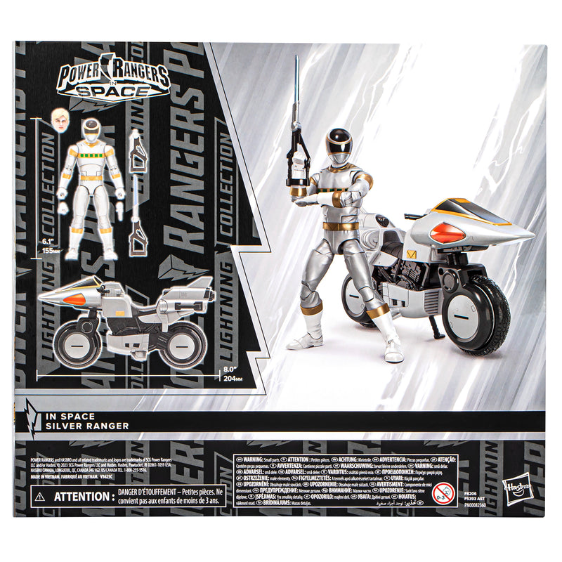 Load image into Gallery viewer, Power Rangers Lightning Collection - Power Rangers In Space: Deluxe Silver Ranger
