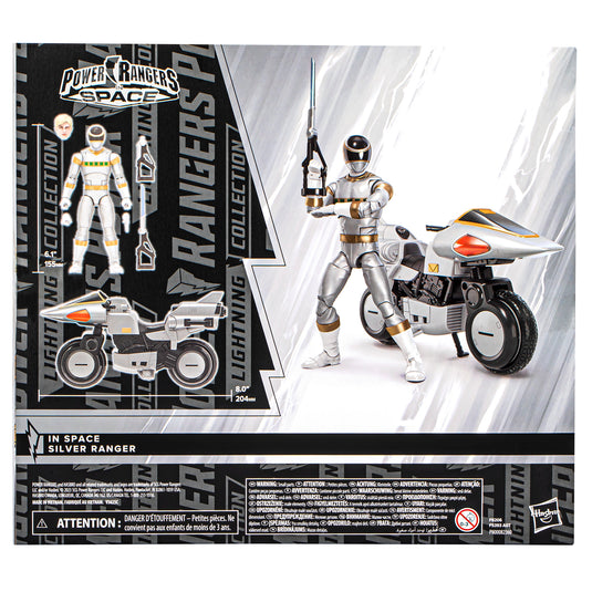 Power Rangers Lightning Collection - Power Rangers In Space: Deluxe Silver Ranger