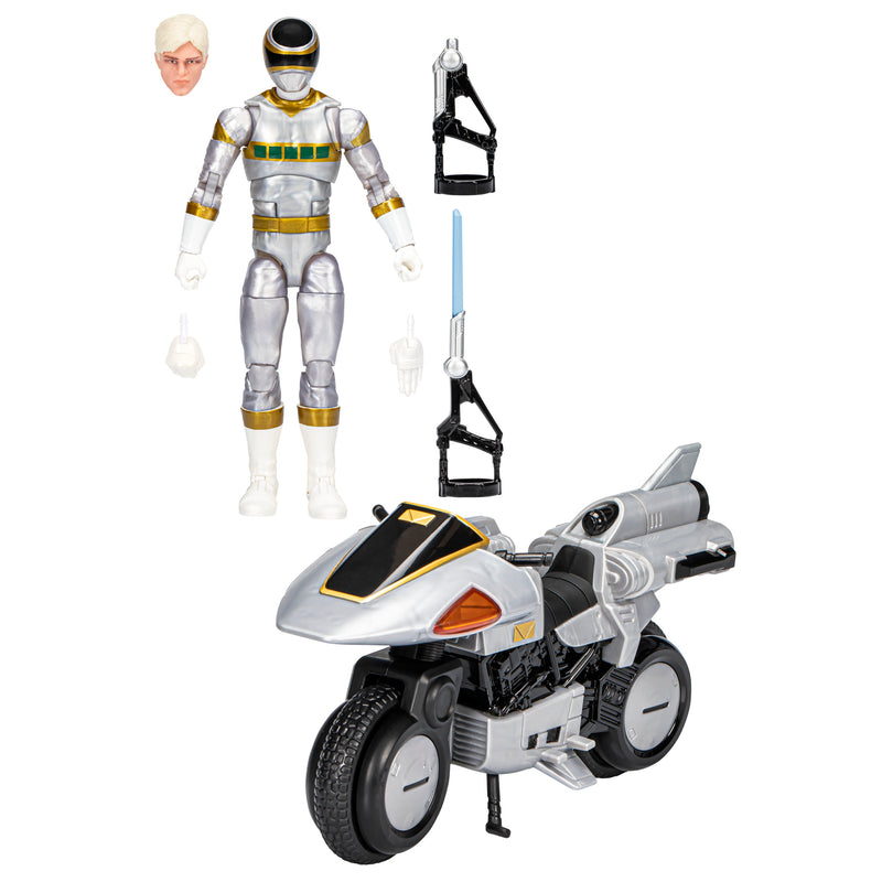 Load image into Gallery viewer, Power Rangers Lightning Collection - Power Rangers In Space: Deluxe Silver Ranger
