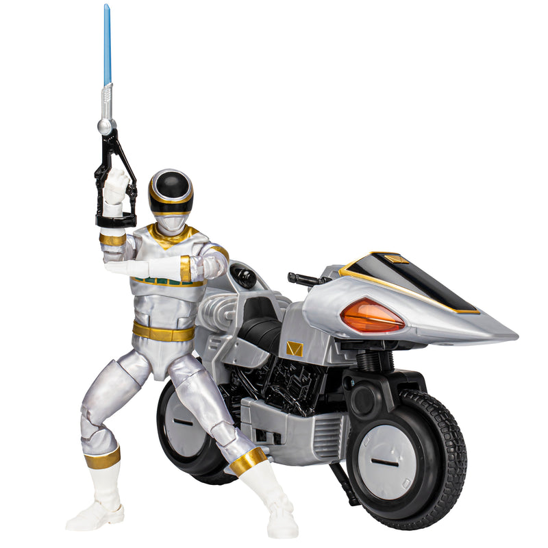 Load image into Gallery viewer, Power Rangers Lightning Collection - Power Rangers In Space: Deluxe Silver Ranger
