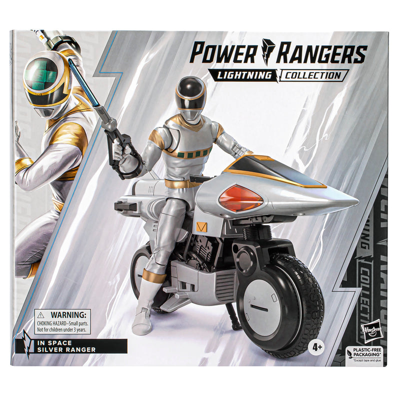 Load image into Gallery viewer, Power Rangers Lightning Collection - Power Rangers In Space: Deluxe Silver Ranger
