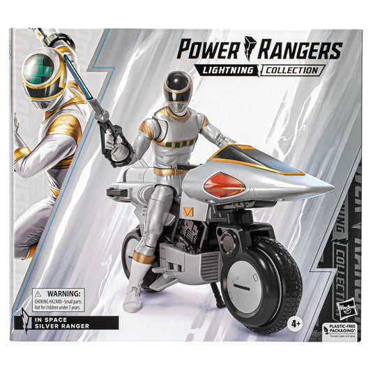 Power Rangers Lightning Collection - Power Rangers In Space: Deluxe Silver Ranger