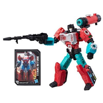 Load image into Gallery viewer, Transformers Generations Titans Return - Deluxe Wave 4 - Perceptor

