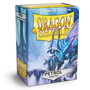 Dragon Shield - Matte Petrol - 100 Sleeves