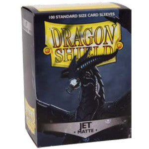 Dragon Shield - Matte Jet Sleeves - 100 Sleeves