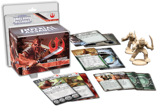 Fantasy Flight Games - Star Wars - Imperial Assault: Wookiee Warriors Ally Pack