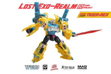 FansProject - Lost Exo-Realm LER-04G2 Tiger-Rex (TFCon LA 2023 Exclusive)