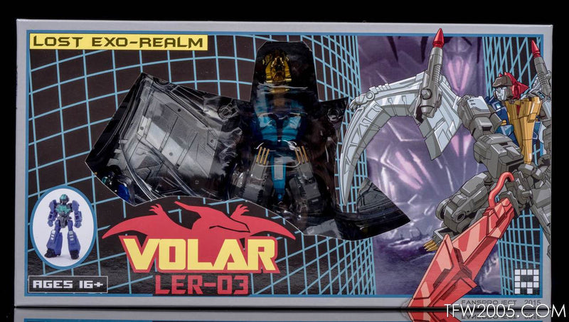 Load image into Gallery viewer, FansProject - Convention Exclusive Lost Exo Realm LER-03 - Volar with Driver
