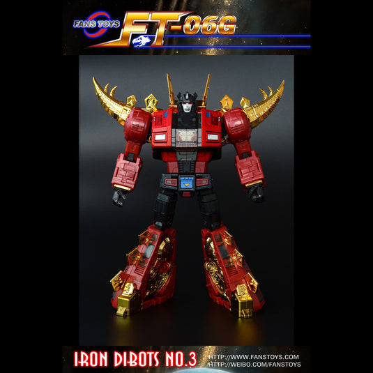 Fans Toys - FT-06G Sever Limited Edition of 500 - Iron Dibots no. 3
