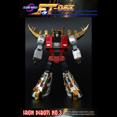 Fans Toys - FT-06X Sever Limited Edition of 1000 - Iron Dibots no. 3