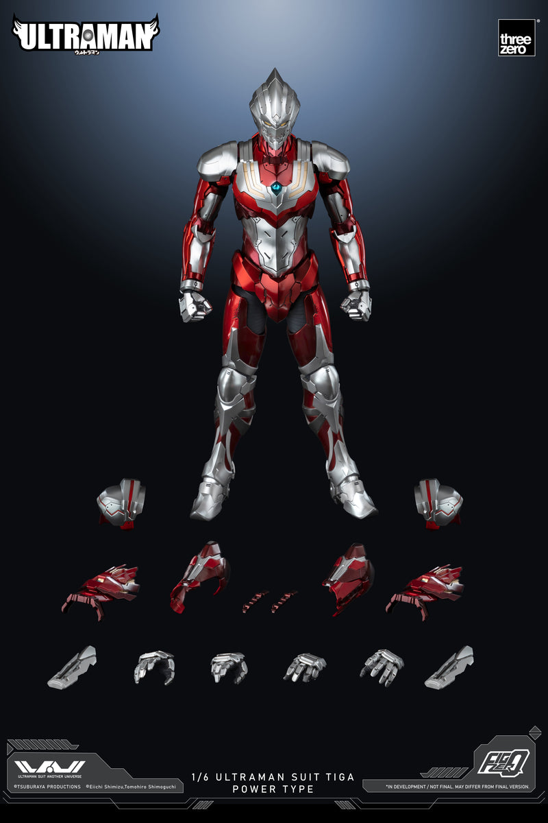 Load image into Gallery viewer, Threezero - FigZero Ultraman Suit Another Univese: Ultraman Suit Tiga Power Type
