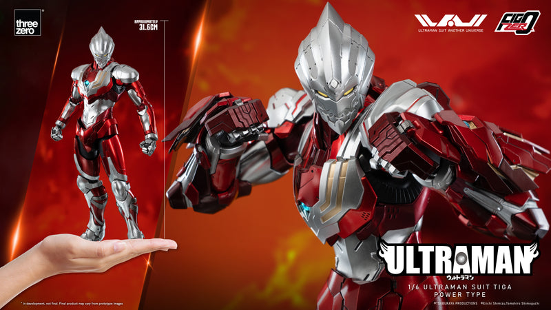 Load image into Gallery viewer, Threezero - FigZero Ultraman Suit Another Univese: Ultraman Suit Tiga Power Type

