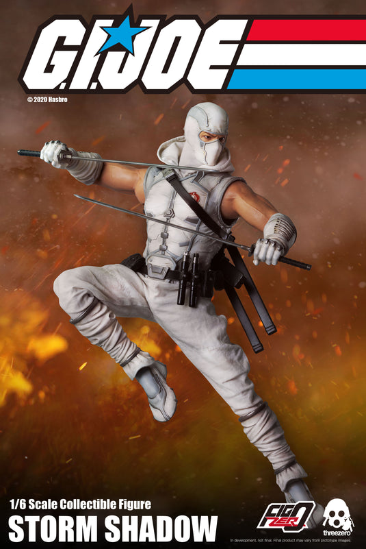 Threezero G.I. Joe Storm Shadow Ages Three and Up