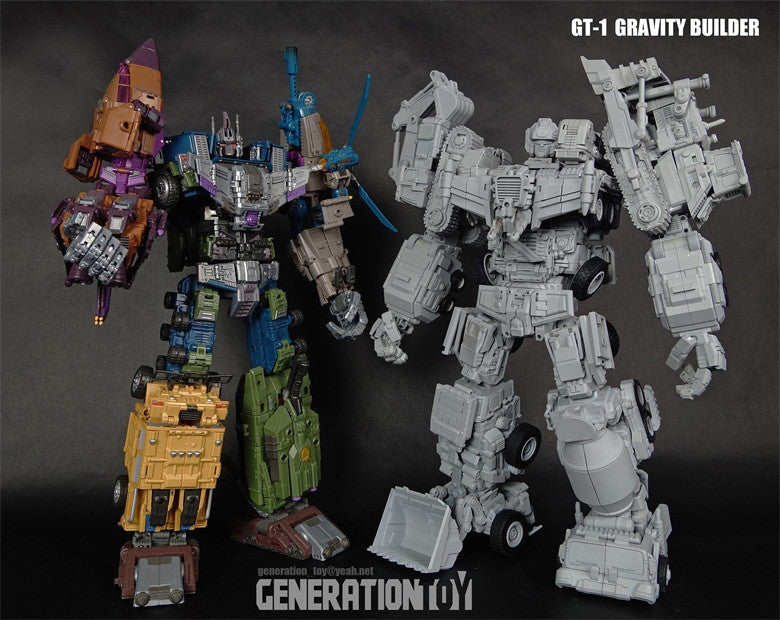 Load image into Gallery viewer, Generation Toy - Gravity Builder - GT-01B Mixer Truck
