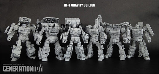 Generation Toy - Gravity Builder - GT-01D Bulldozer