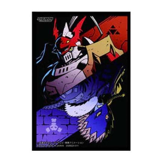 Bandai - Digimon Card Game Official Sleeves: Gallantmon and Beelzemon Ages Three and Up Bandai - Digimon Card Game Official Sleeves: Gallantmon and Beelzemon Ages Three and Up