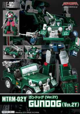 Maketoys Remaster Series - MTRM-02Y - Gundog Ver. 2Y (Toy Colors)