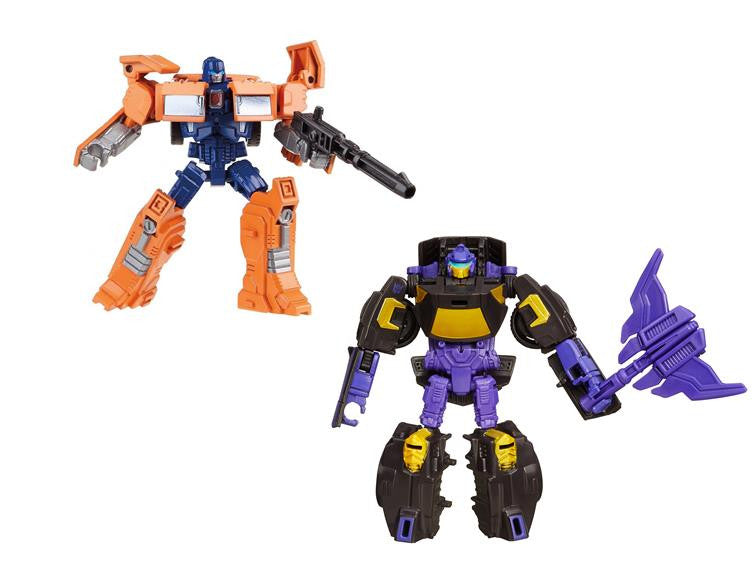 Load image into Gallery viewer, Transformers Generations Combiner Wars Legends Wave 2 - Set of 2 (Huffer &amp; Blackjack)
