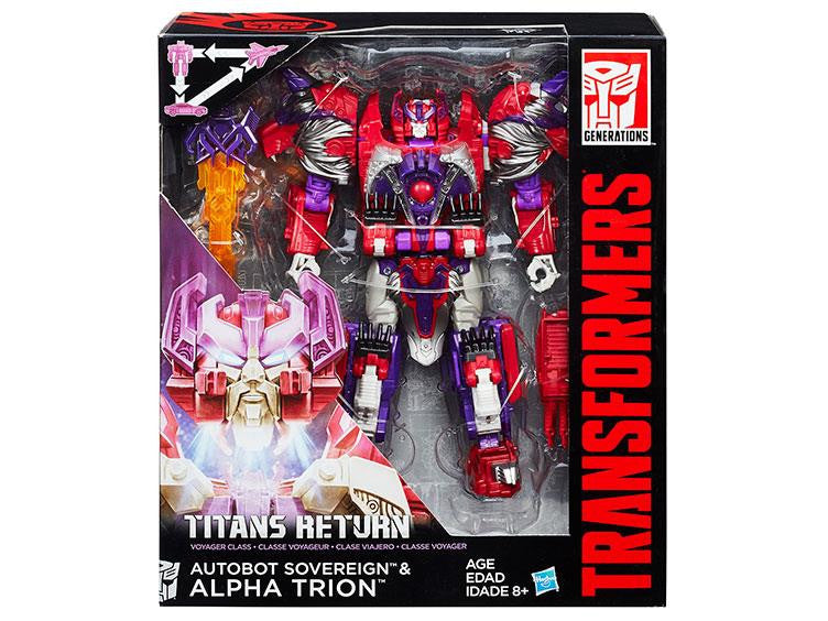 Load image into Gallery viewer, Transformers Generations Titans Return - Voyager Class Wave 02 - Alpha Trion
