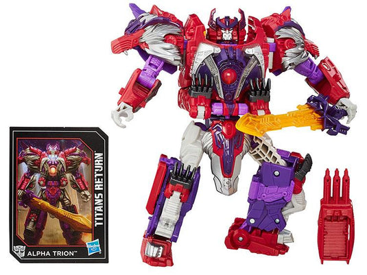 Transformers Generations Titans Return - Voyager Class Wave 02 - Alpha Trion