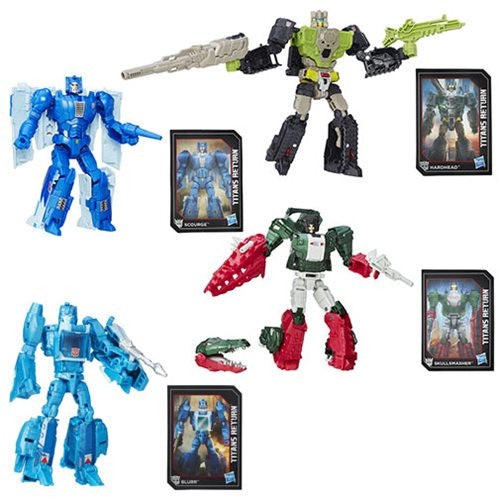 Transformers Generations Titans Return - Deluxe Wave 1 - Set of 4