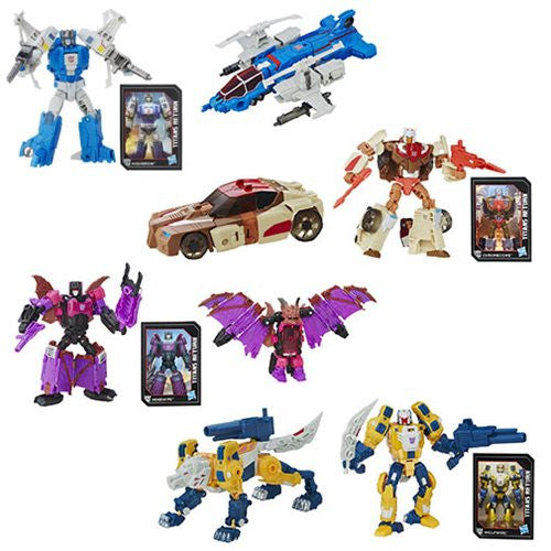 Transformers Generations Titans Return - Deluxe Wave 2 - Set of 4