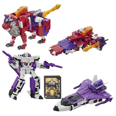 Transformers Generations Titans Return - Voyager Class Alpha Trion & Astrotrain Set of 2