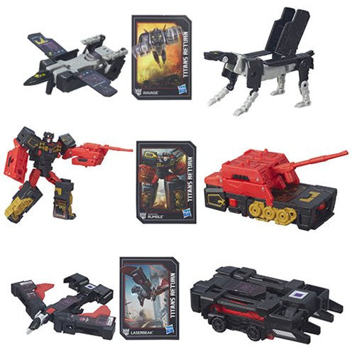 Transformers Generations Titans Return - Legends Class Wave 2 - Set of 3