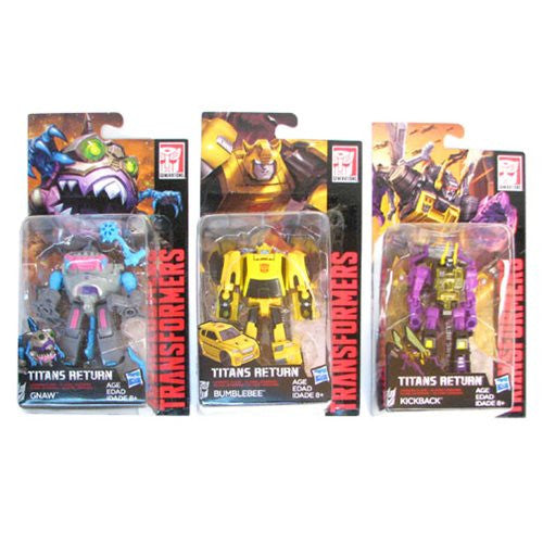 Transformers Generations Titans Return - Legends Class Wave 3 - Set of 3