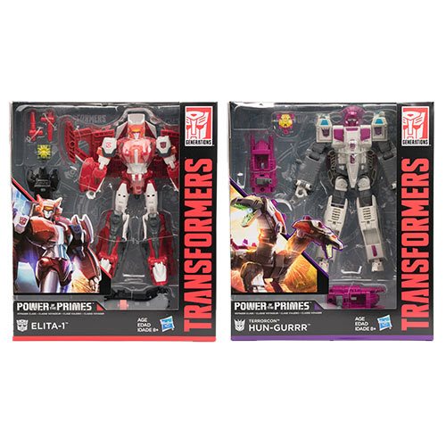 Transformers Generations Power of The Primes - Voyager Wave 2 - Set of 2