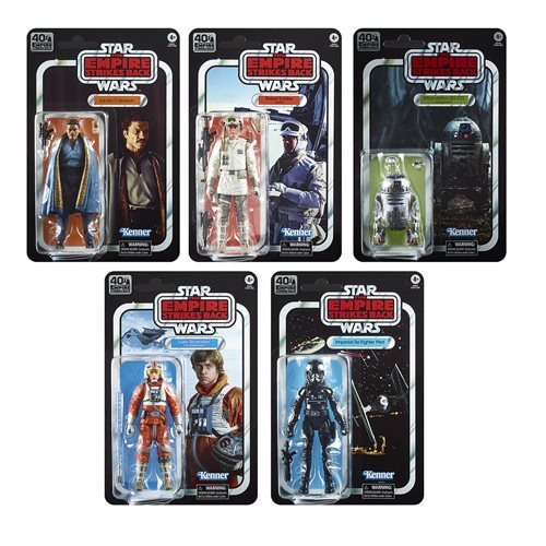 Load image into Gallery viewer, Star Wars the Black Series - Empire Strikes Back 40th Anniversary Wave 2 Set of 5
