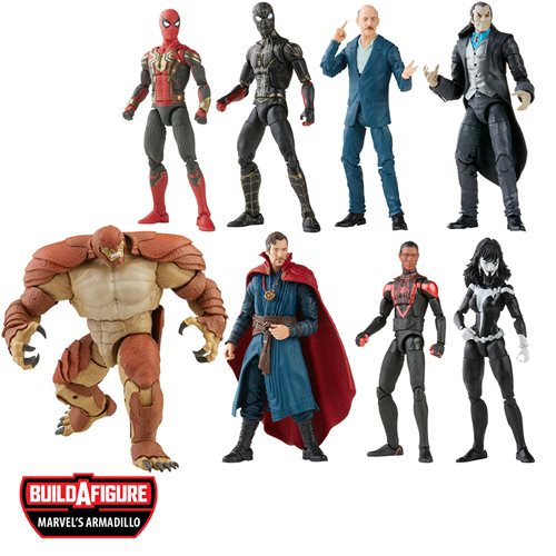 Marvel Legends - Spider-Man: Far From Home Wave 1 Set of 7 [Armadillo BAF]