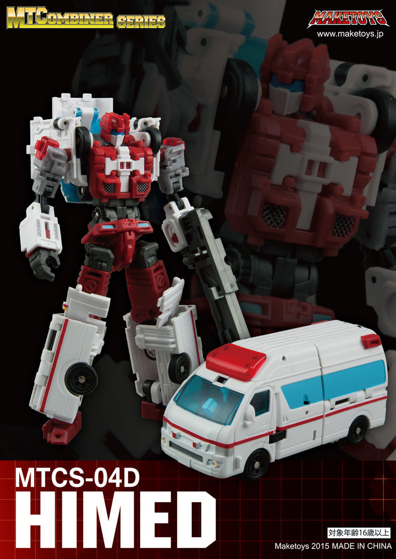 Load image into Gallery viewer, Maketoys Combiner Series - MTCS-04D - HiMed (Guardia)
