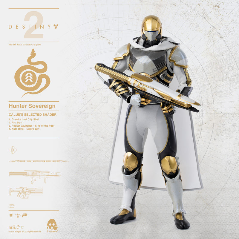 Load image into Gallery viewer, Threezero - Destiny 2 - Hunter Sovereign (Calus&#39;s Selected Shader)

