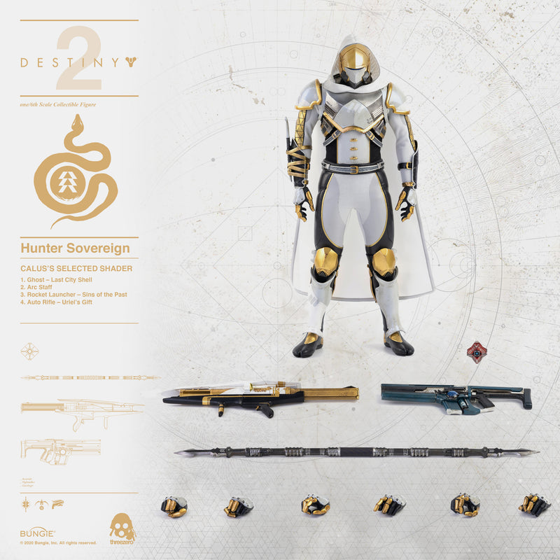 Load image into Gallery viewer, Threezero - Destiny 2 - Hunter Sovereign (Calus&#39;s Selected Shader)
