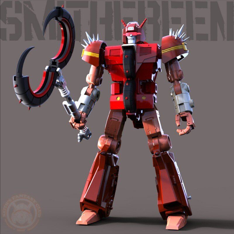Transformer Keiths Fantasy Club E.A.V.I. Metal Phase P-6D