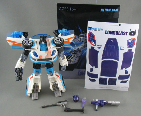 Mech Ideas - WS-01 Long Blast Upgrade Kit With Jazz