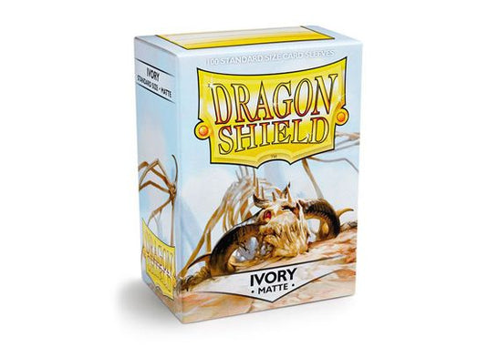 Dragon Shield - Matte Ivory - 100 Sleeves