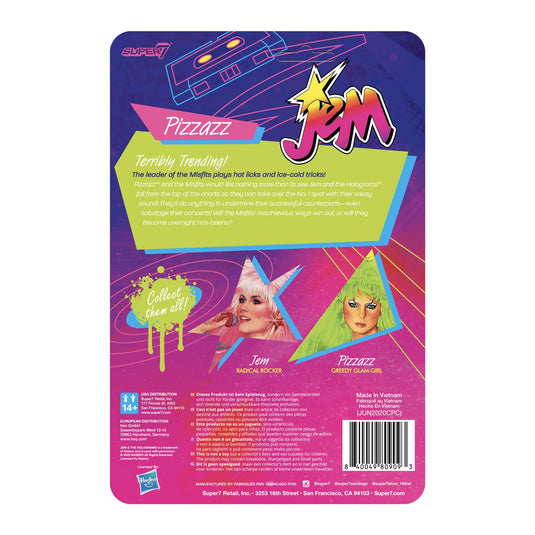 Super 7 - Jem and the Holograms ReAction: Pizzazz