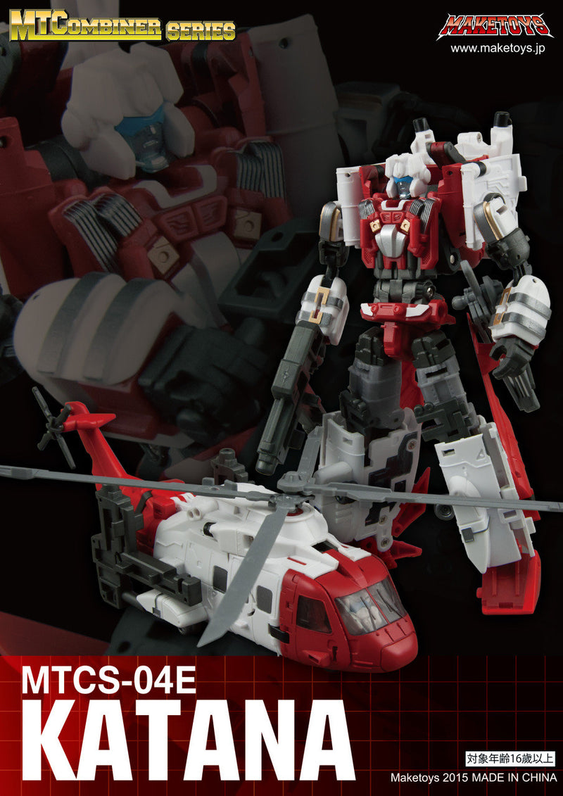 Load image into Gallery viewer, Maketoys Combiner Series - MTCS-04E - Katana (Guardia)
