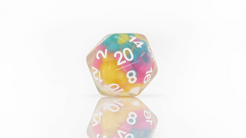 Load image into Gallery viewer, Sirius Dice - Dice Set: Lucky Charms Glowworm
