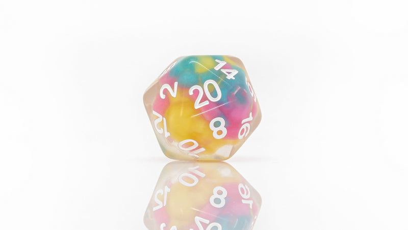 Load image into Gallery viewer, Sirius Dice - Dice Set: Lucky Charms Glowworm
