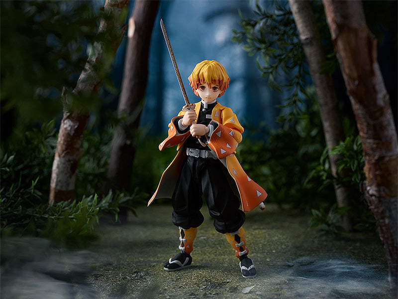 Load image into Gallery viewer, Max Factory - Demon Slayer: Kimetsu No Yaiba Figma: No. 522 DX Zenitsu Agatsuma [Deluxe]
